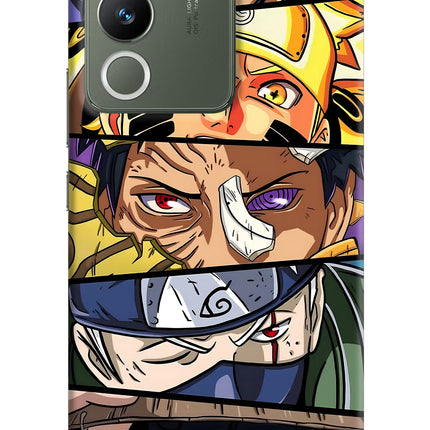 Naruto Character Vivo Y200 5G Hard Case Back Cover by Casekaro