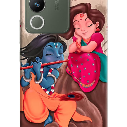 Radhe Krishna Vivo Y200 5G Hard Case Back Cover by Casekaro