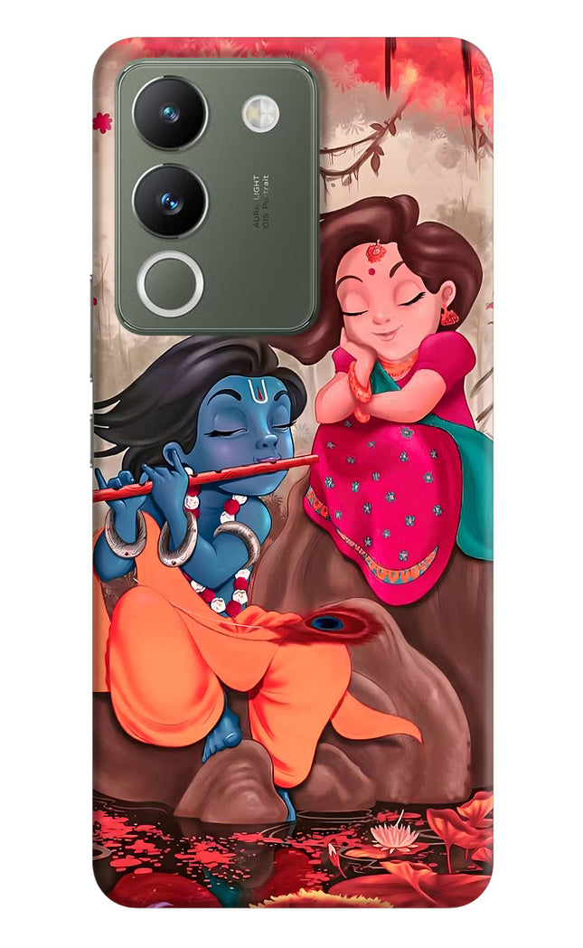 Radhe Krishna Vivo Y200 5G Hard Case Back Cover by Casekaro