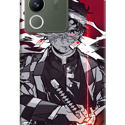 Demon Slayer Vivo Y200 5G Hard Case Back Cover by Casekaro