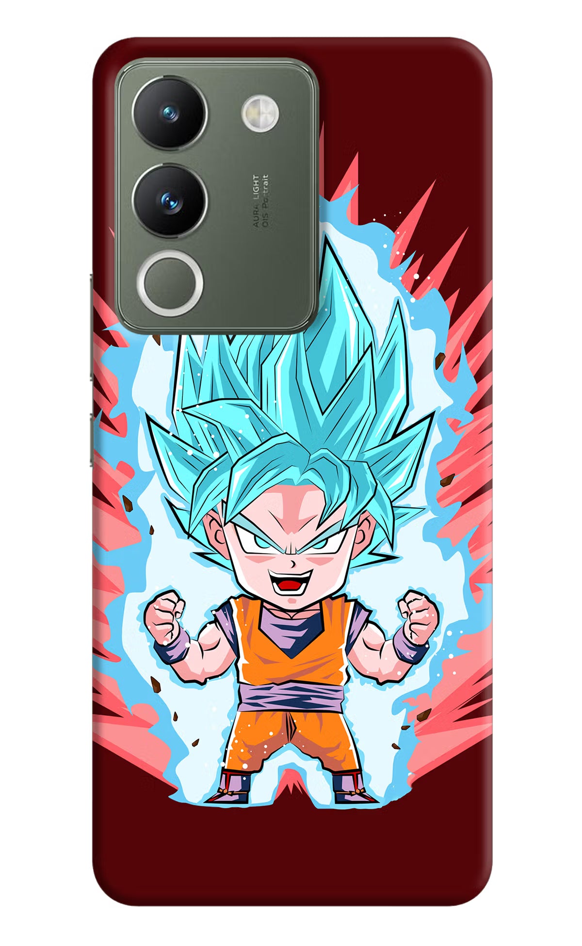 Goku Little Vivo Y200 5G Hard Case Back Cover by Casekaro