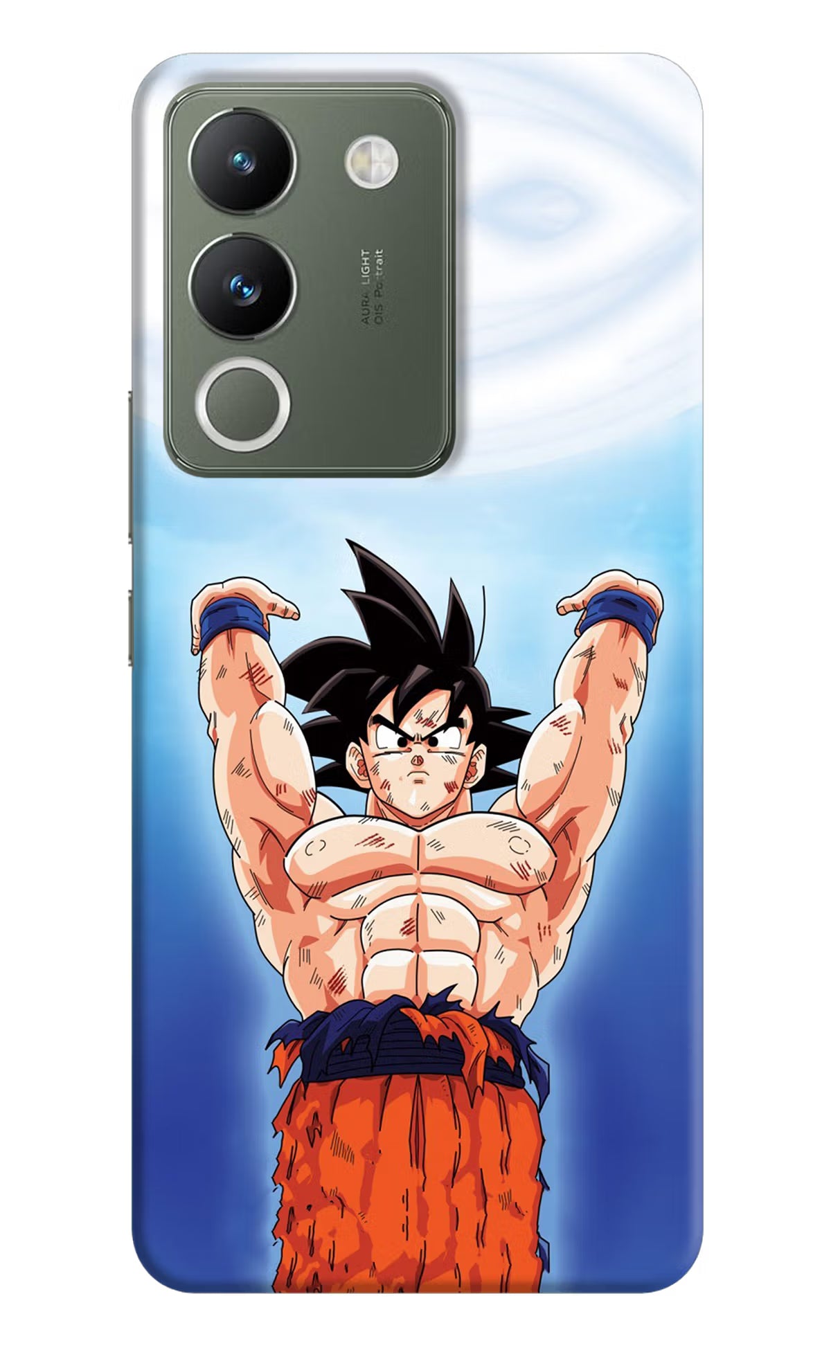 Goku Power Vivo Y200 5G Hard Case Back Cover by Casekaro
