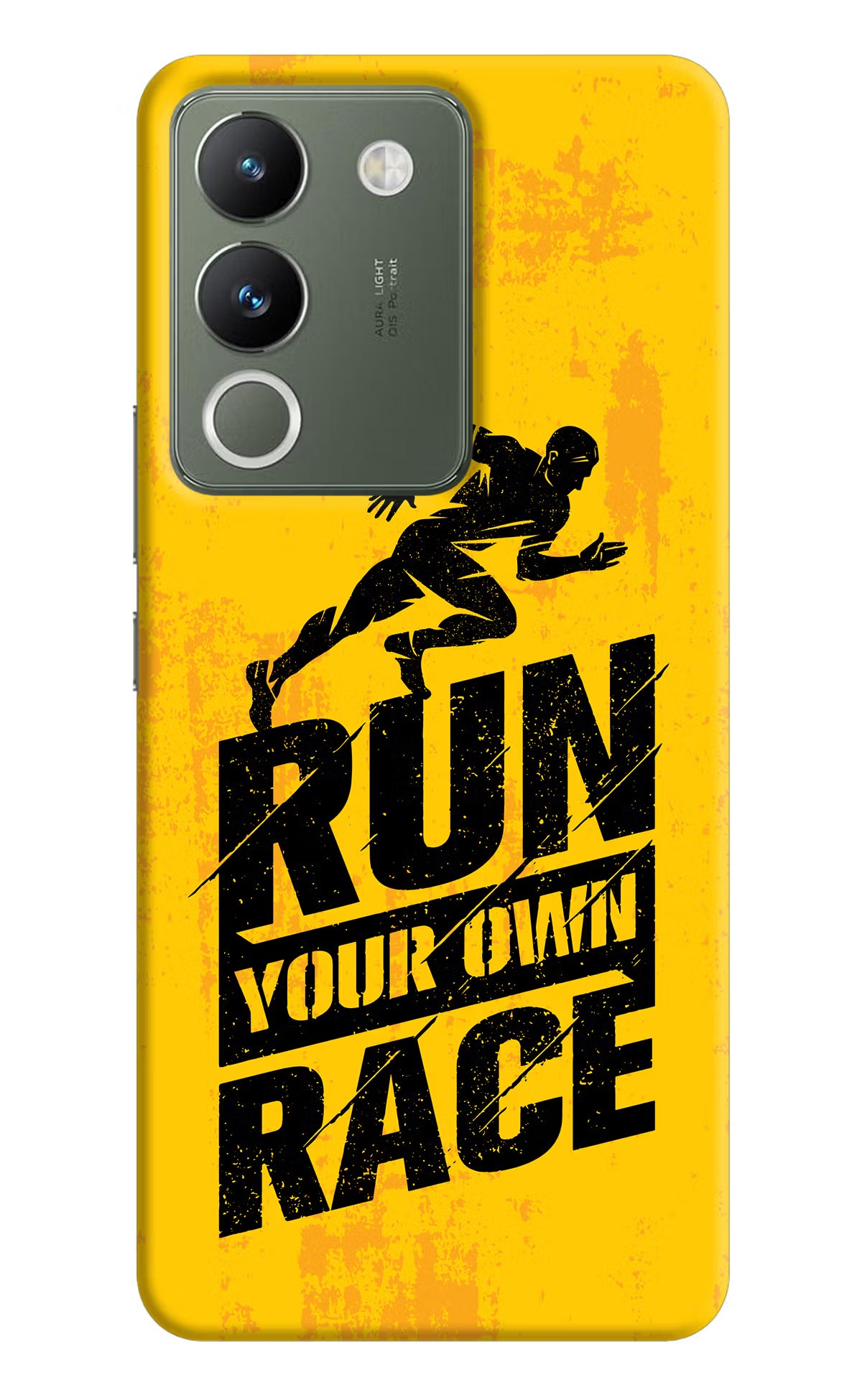 Run Your Own Race Vivo Y200 5G Hard Case Back Cover by Casekaro
