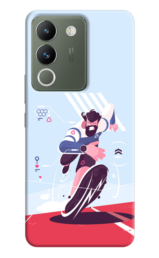 Run Pro Vivo Y200 5G Hard Case Back Cover by Casekaro