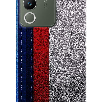 BMW Stripes Vivo Y200 5G Hard Case Back Cover by Casekaro