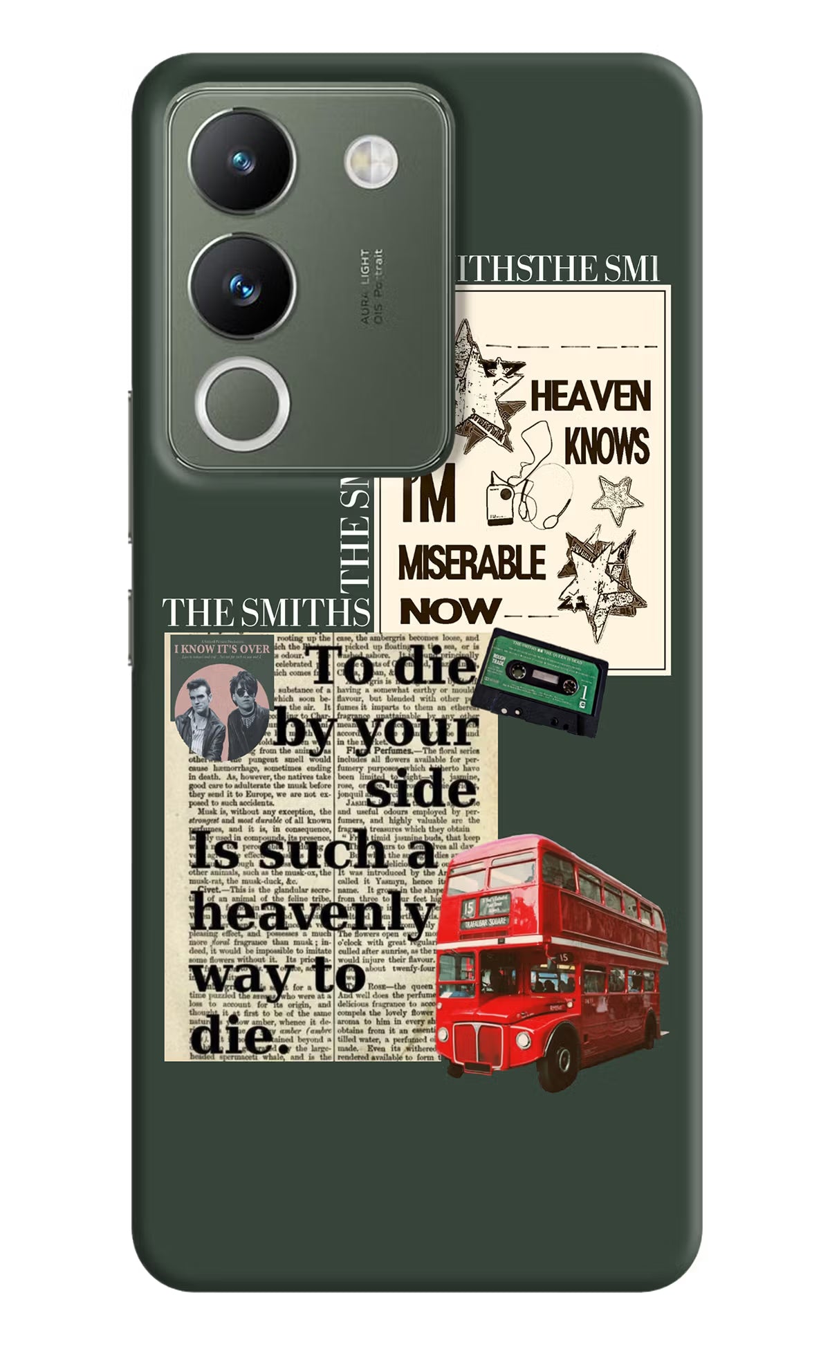 The Smiths Vivo Y200 5G Hard Case Back Cover by Casekaro