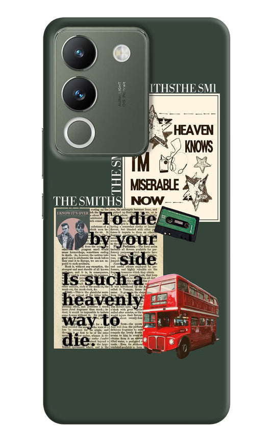 The Smiths Vivo Y200 5G Hard Case Back Cover by Casekaro