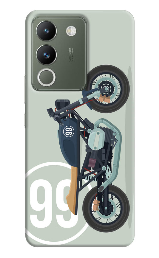 Classic Cafe Racer 99 Vivo Y200 5G Hard Case Back Cover by Casekaro