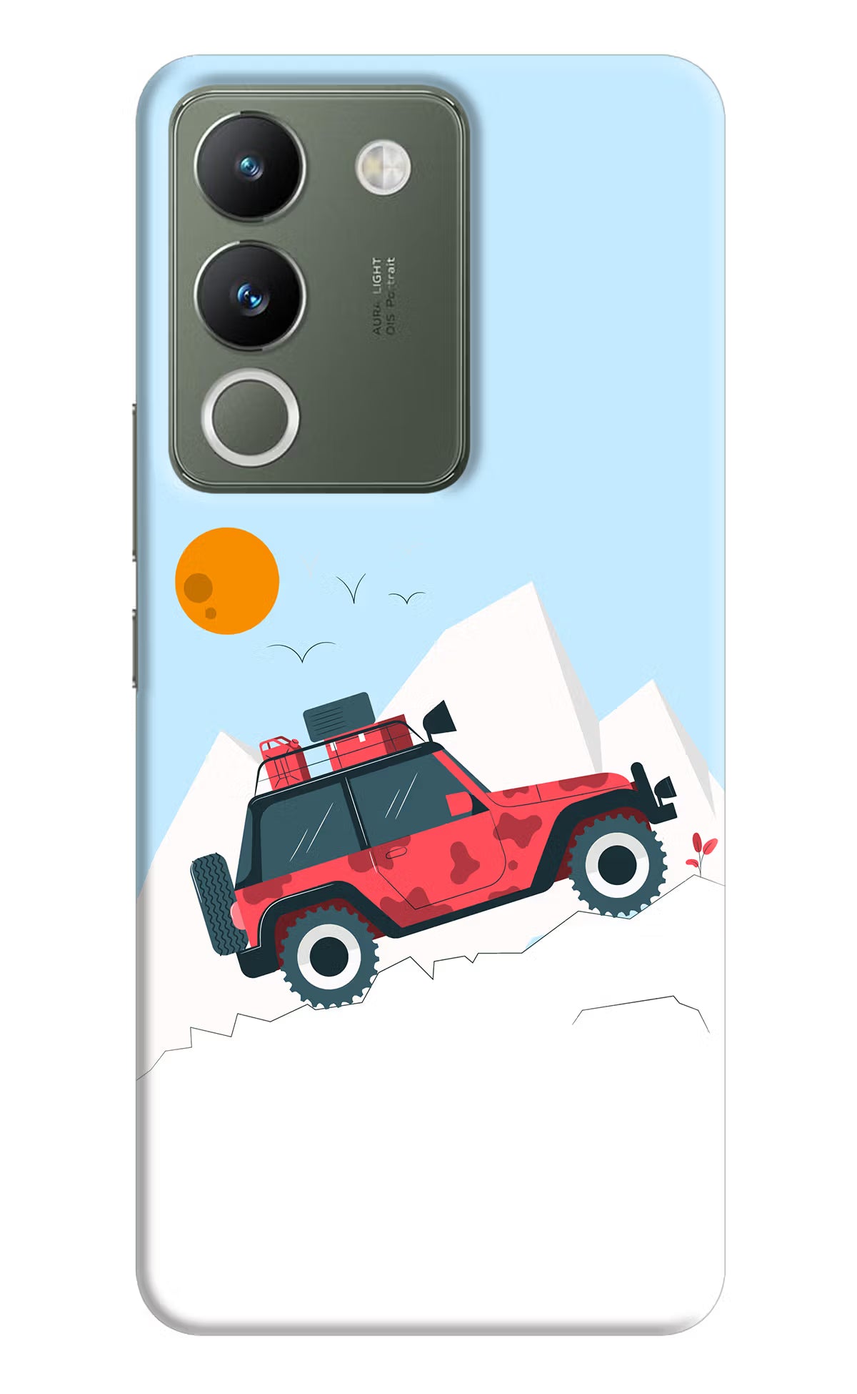 Mountain Trail Beast Vivo Y200 5G Hard Case Back Cover by Casekaro