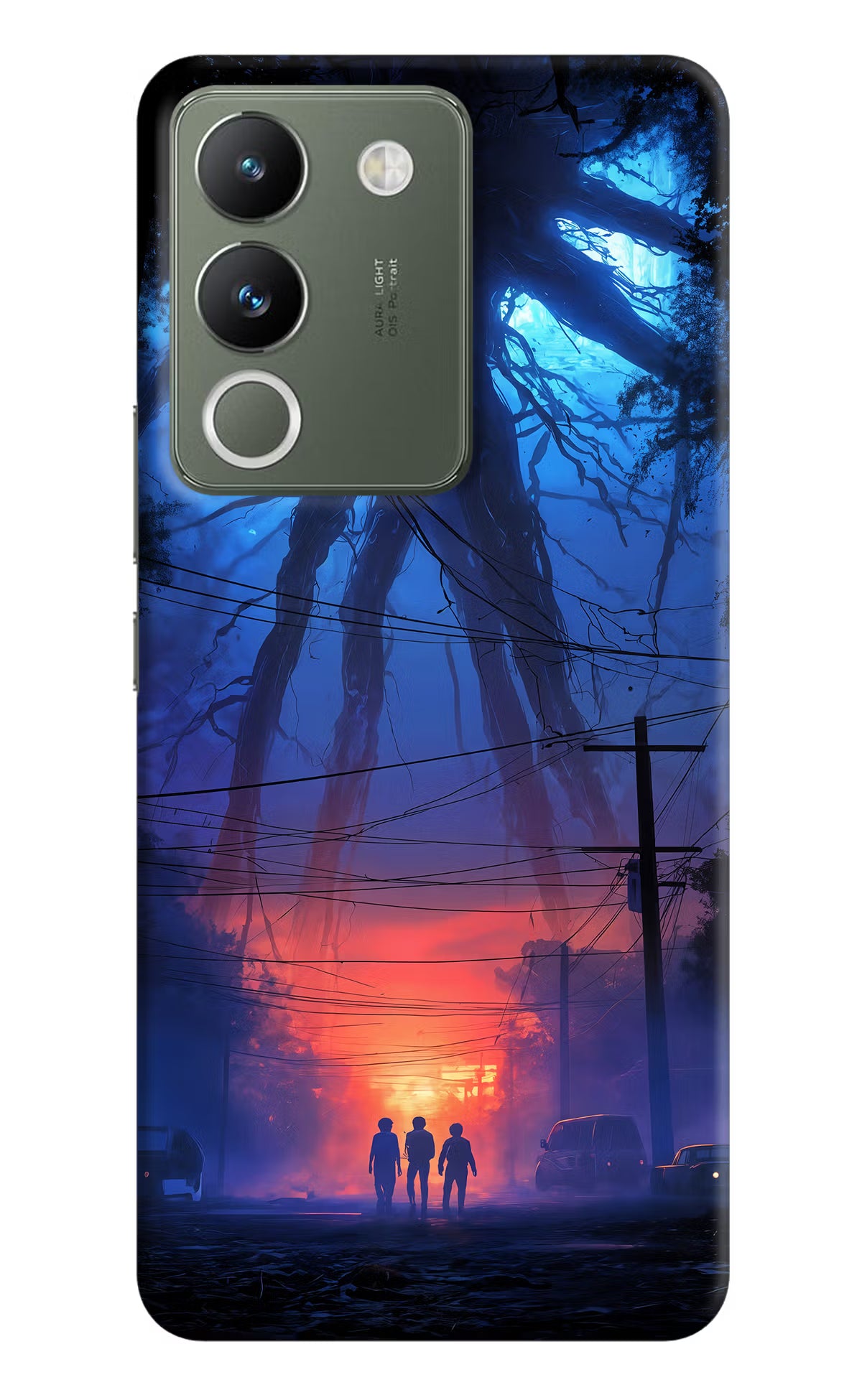 Ordinary Things Shadow Vivo Y200 5G Hard Case Back Cover by Casekaro