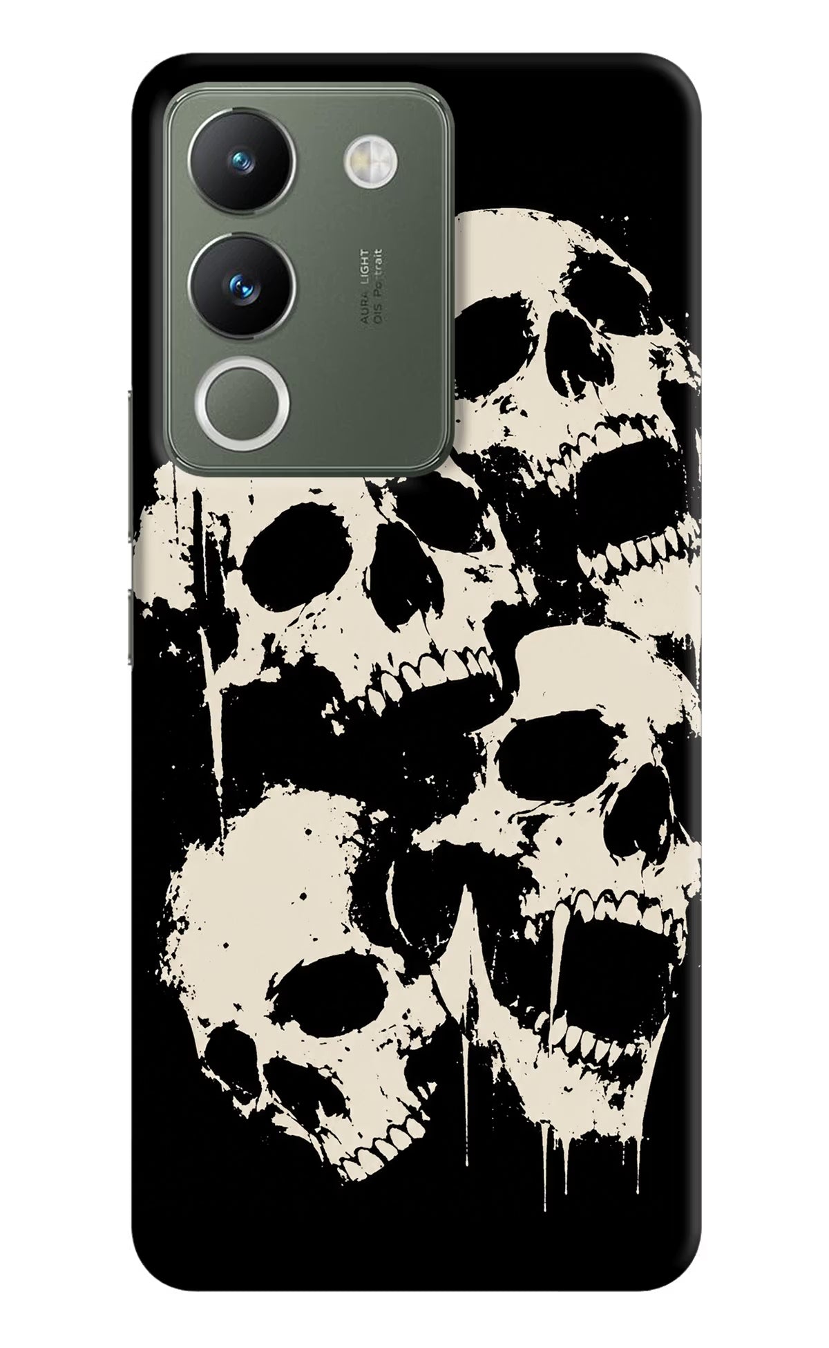 Dead Stack Vivo Y200 5G Hard Case Back Cover by Casekaro