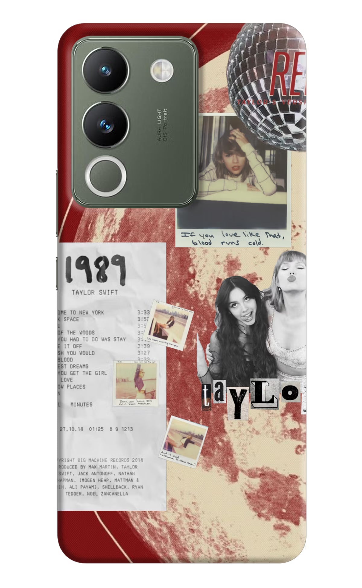 Taylor Swift Vivo Y200 5G Back Cover