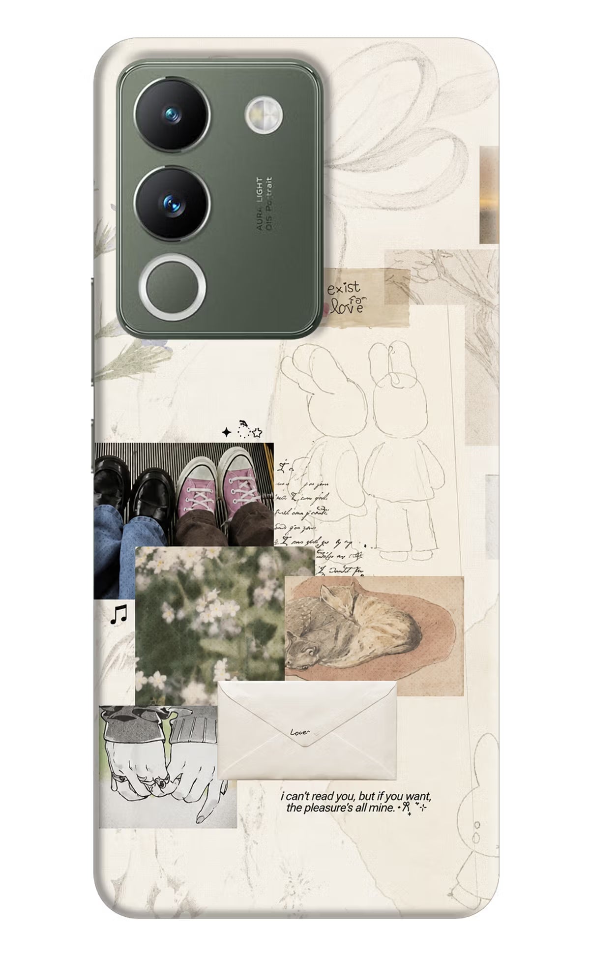 Soft Aesthetic Vivo Y200 5G Back Cover