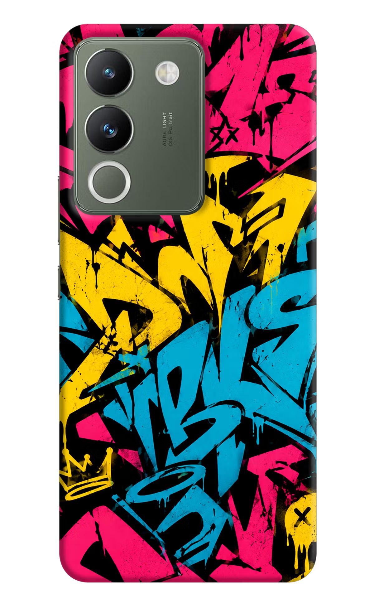 Graffiti Vibe Vivo Y200 5G Back Cover
