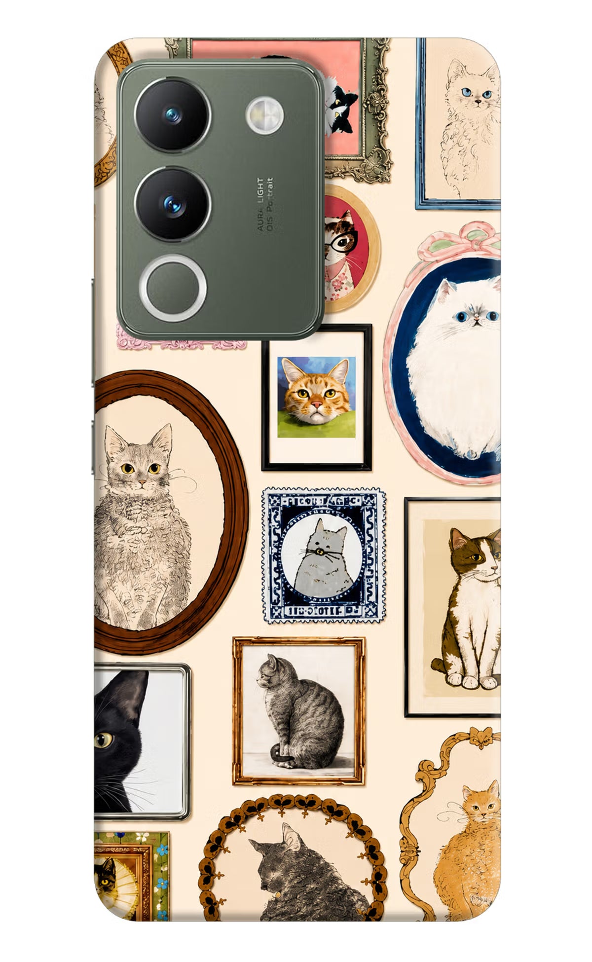 Mirror Cats Vivo Y200 5G Back Cover