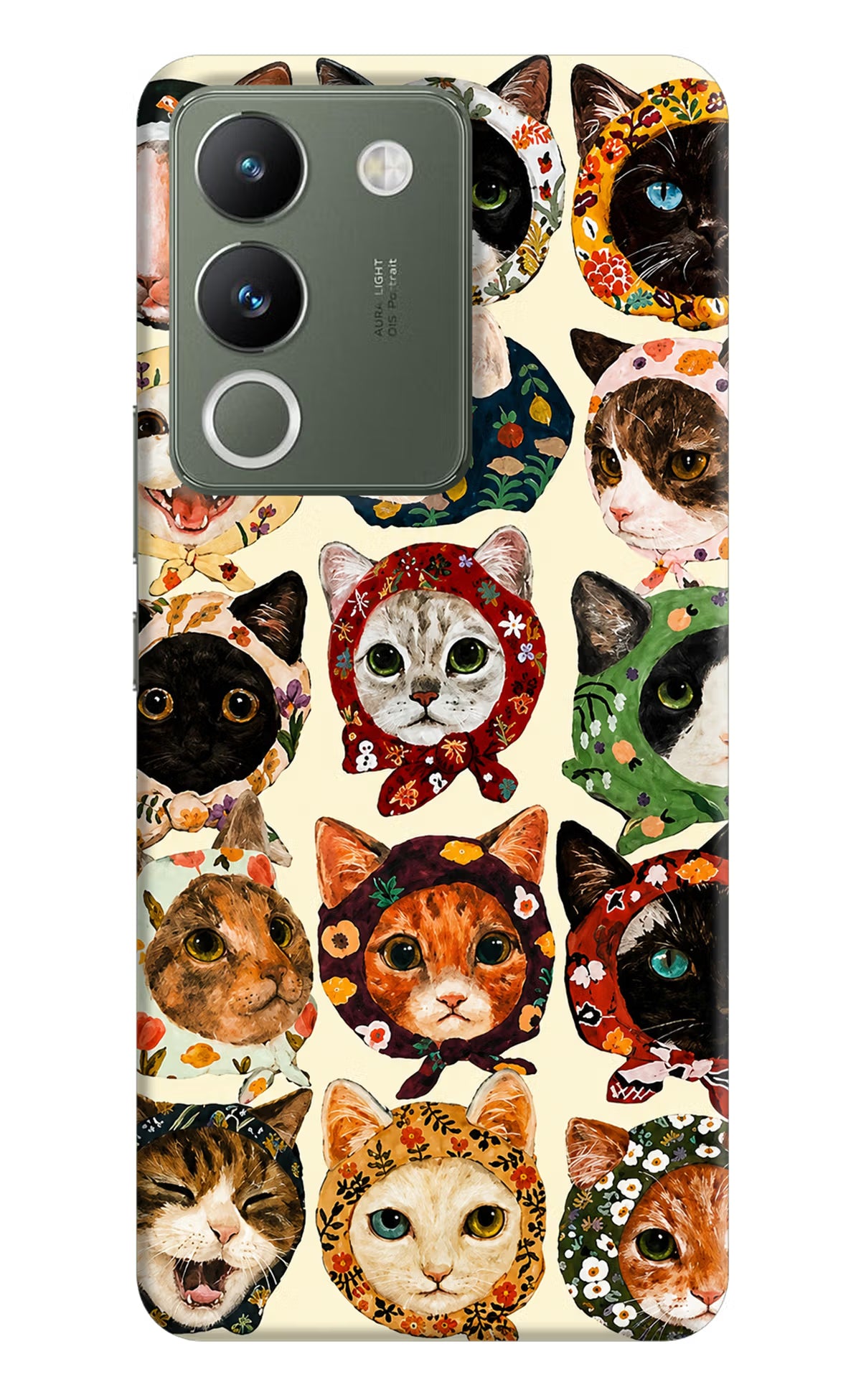 Cool Cat Vivo Y200 5G Back Cover