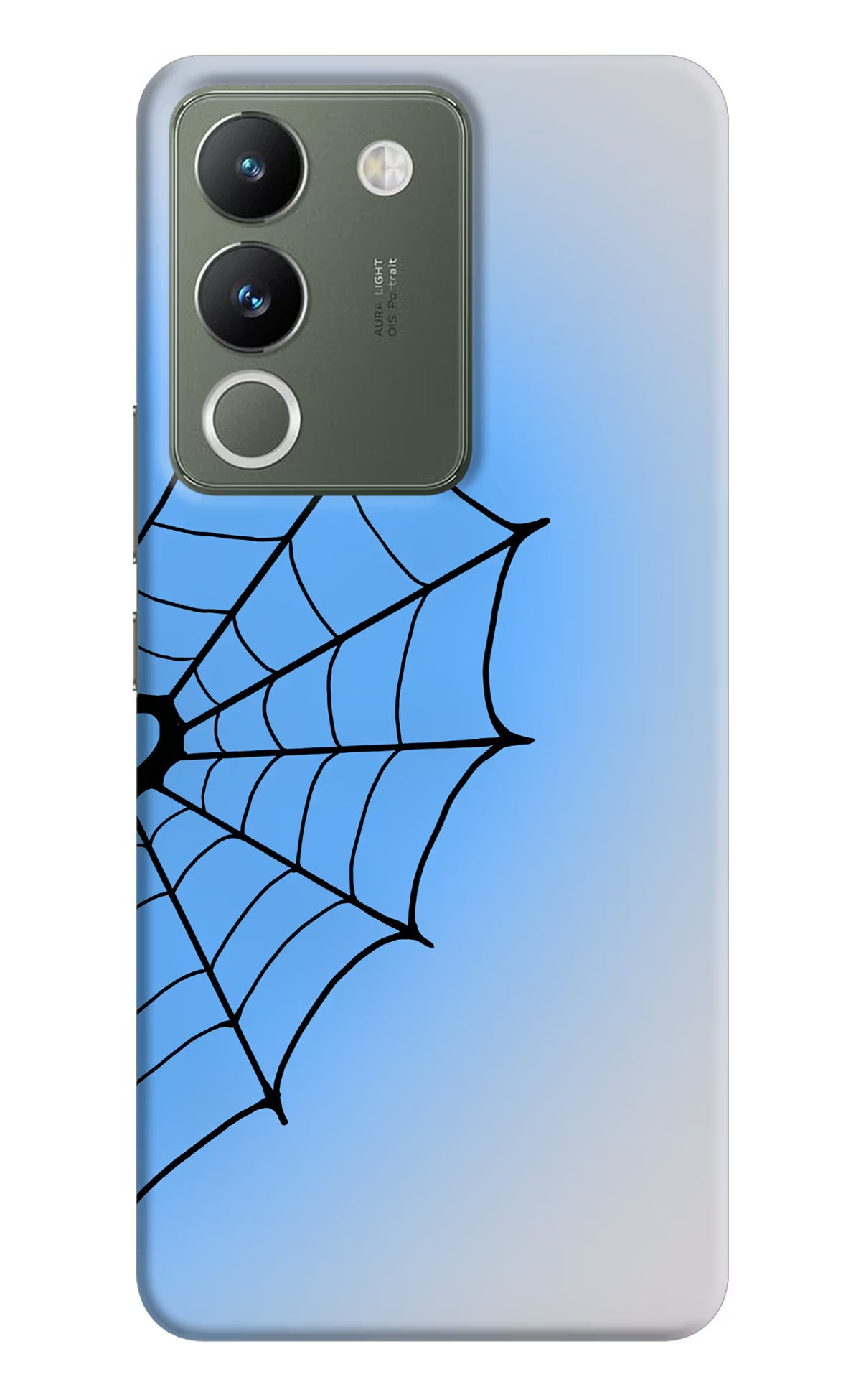 Blue Web Vivo Y200 5G Back Cover