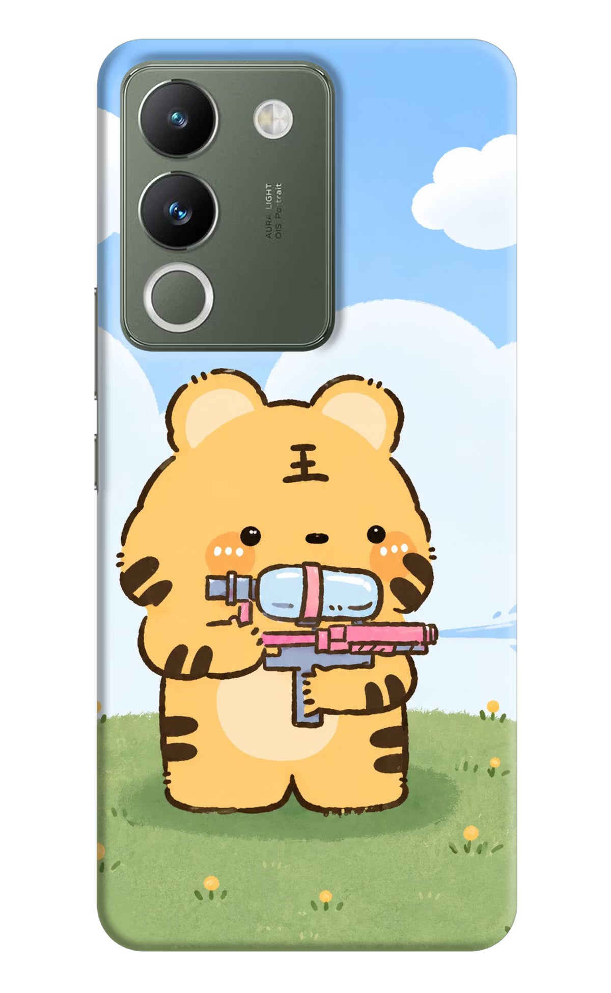 Tiger Treat Vivo Y200 5G Back Cover