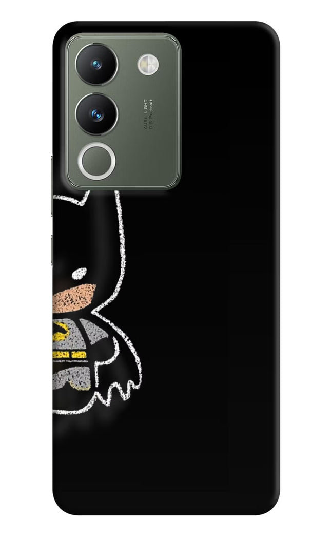 Bat Kitty Vivo Y200 5G Hard Case Back Cover by Casekaro