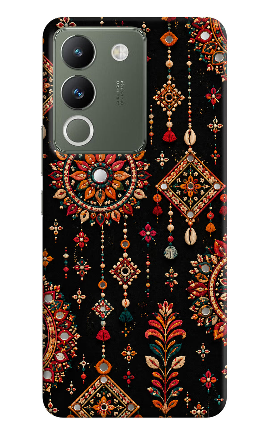 Boho Noir Vivo Y200 5G Back Cover, Hard case