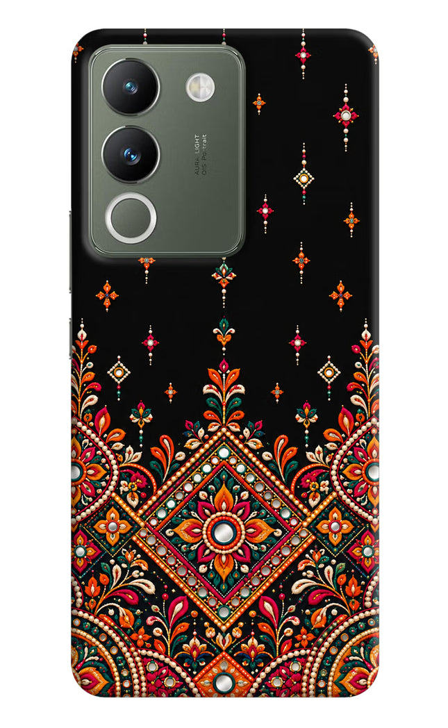 Noir Mehfil Vivo Y200 5G Hard Case Back Cover by Casekaro