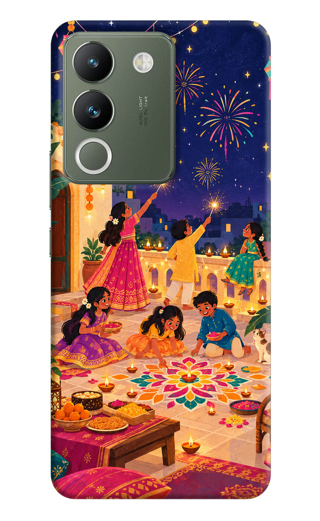Diwali Night Vivo Y200 5G Hard Case Back Cover by Casekaro
