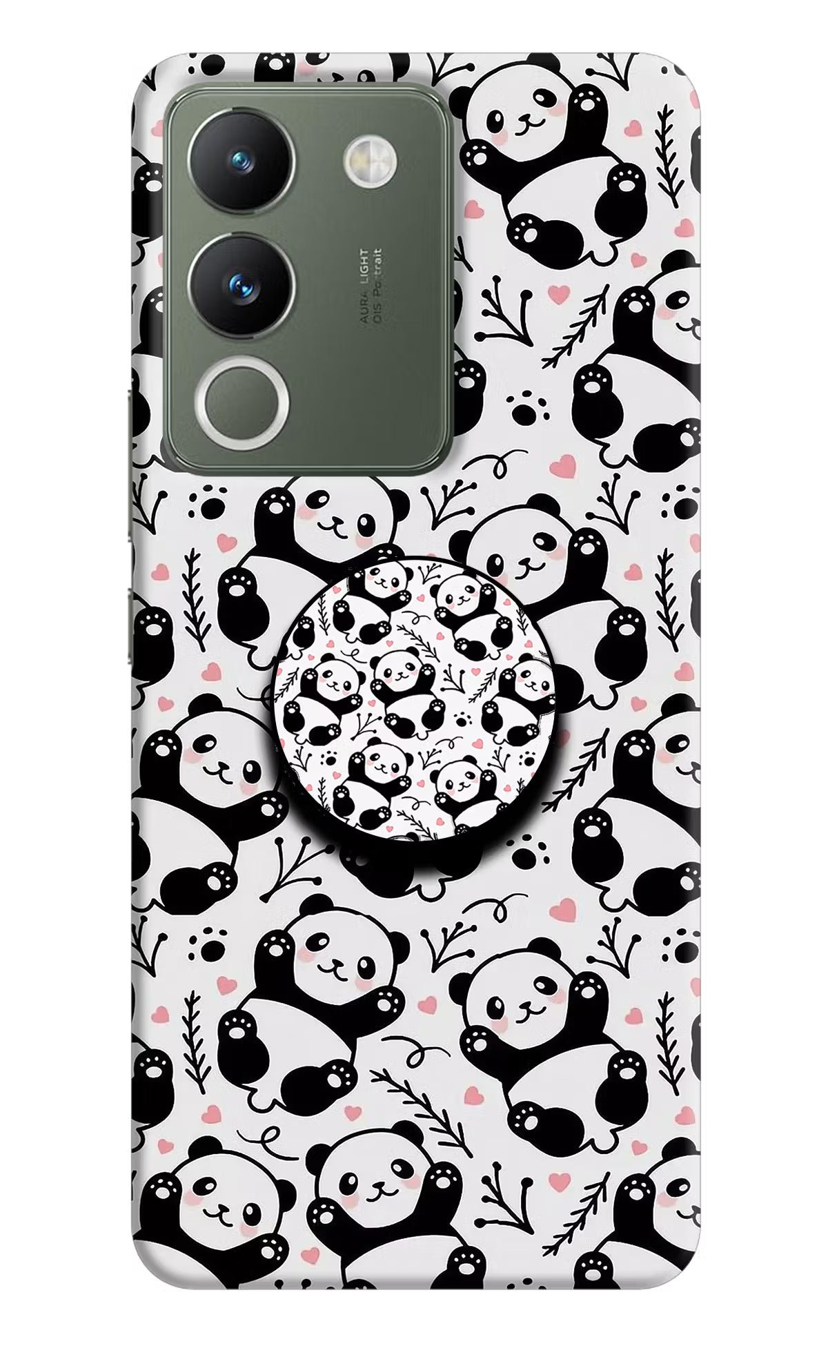 Cute Panda Vivo Y200 5G Pop Case by Casekaro