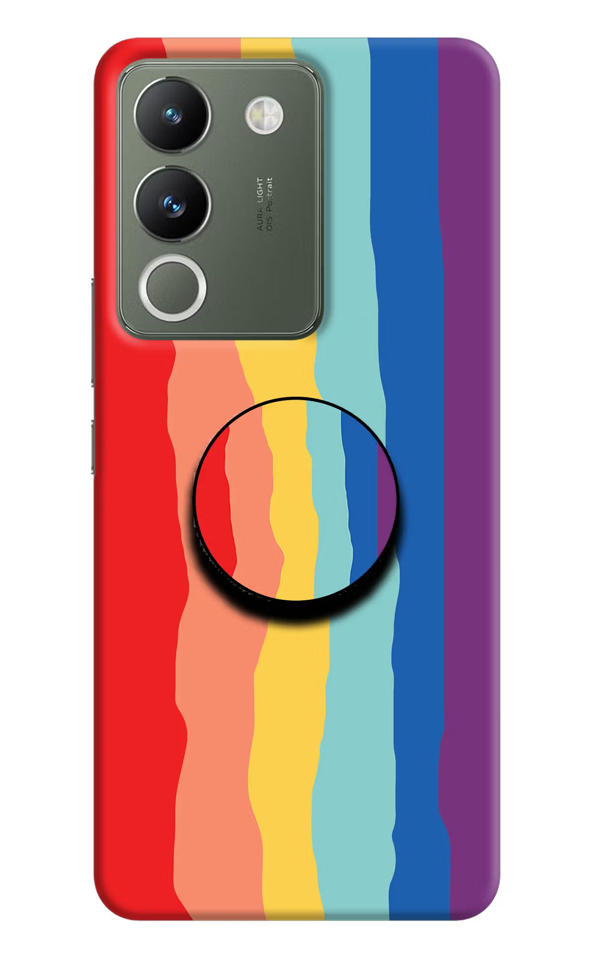 Rainbow Vivo Y200 5G Pop Case by Casekaro
