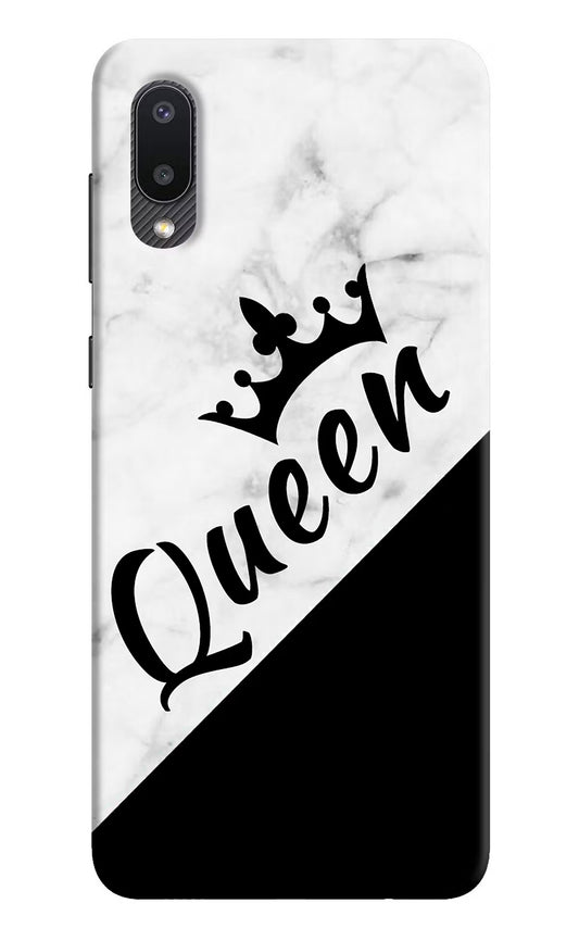 Queen Samsung M02 Hard Case Back Cover by Casekaro