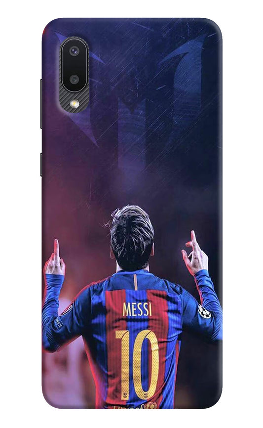 Messi Samsung M02 Hard Case Back Cover by Casekaro
