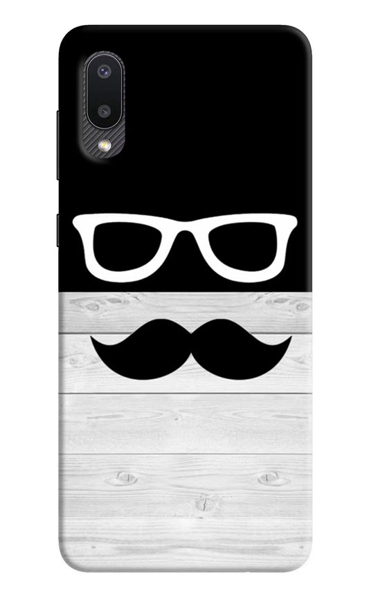 Mustache Samsung M02 Hard Case Back Cover by Casekaro
