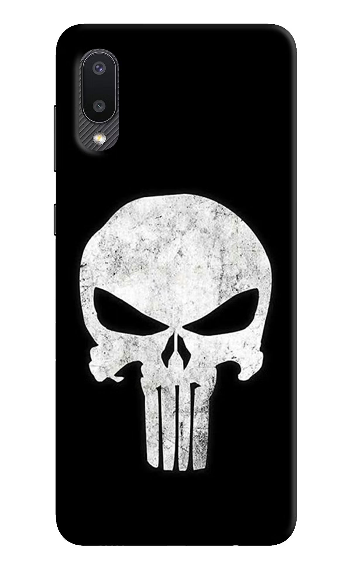 Punisher Skull Samsung M02 Hard Case Back Cover by Casekaro