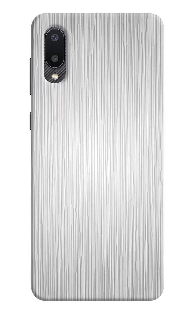 Wooden Grey Texture Samsung M02 Hard Case Back Cover by Casekaro
