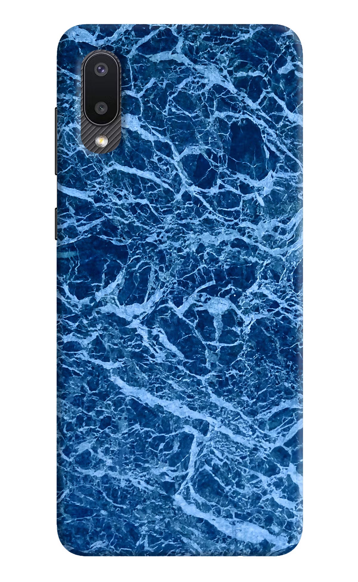 Blue Marble Samsung M02 Hard Case Back Cover by Casekaro