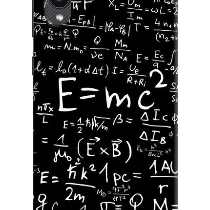 Physics Formula Samsung M02 Hard Case Back Cover by Casekaro
