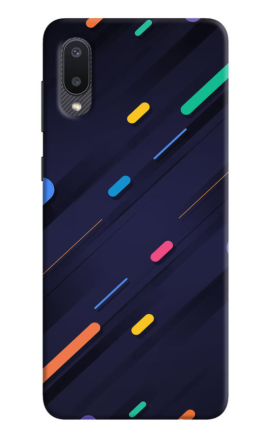 Abstract Design Samsung M02 Hard Case Back Cover by Casekaro