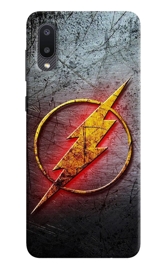 Flash Samsung M02 Hard Case Back Cover by Casekaro