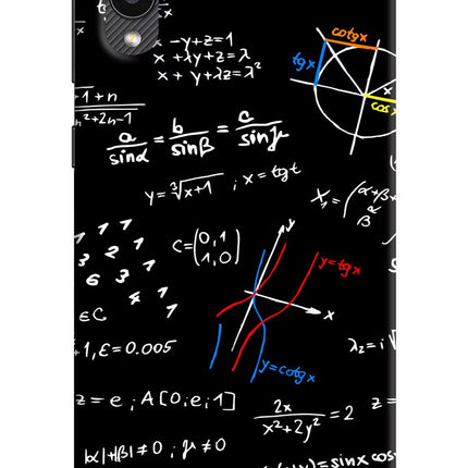 Mathematics Formula Samsung M02 Hard Case Back Cover by Casekaro