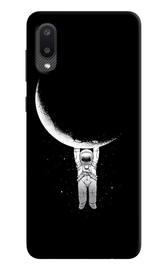 Moon Space Samsung M02 Hard Case Back Cover by Casekaro