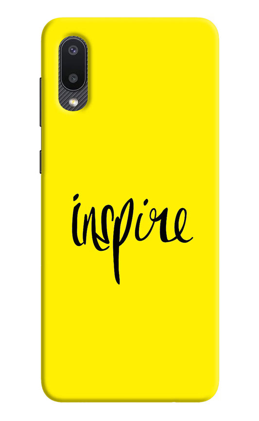 Inspire Samsung M02 Hard Case Back Cover by Casekaro