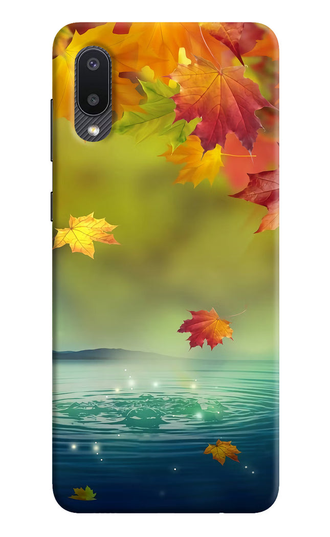 Flowers Samsung M02 Hard Case Back Cover by Casekaro