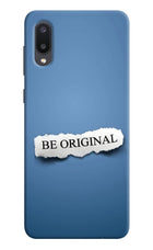 Be Original Samsung M02 Hard Case Back Cover by Casekaro