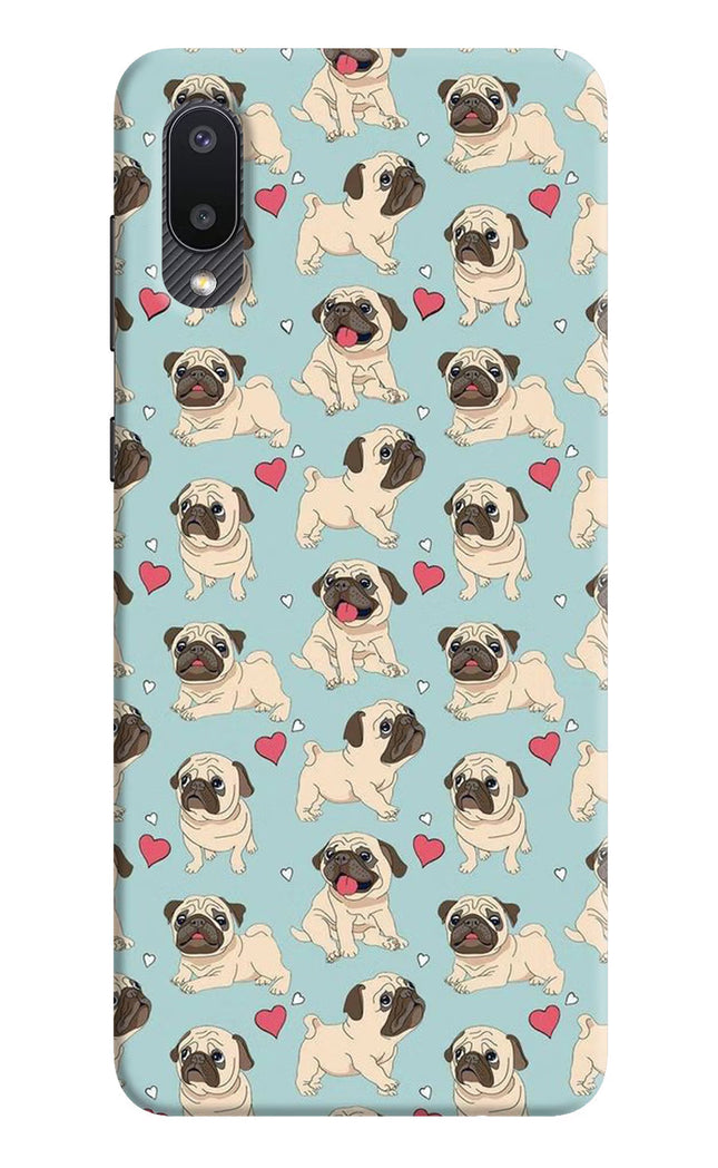Pug Dog Samsung M02 Hard Case Back Cover by Casekaro
