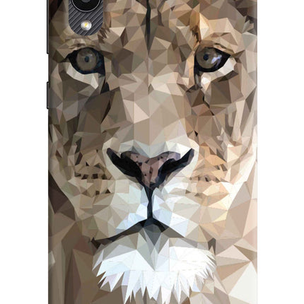 Lion Art Samsung M02 Hard Case Back Cover by Casekaro