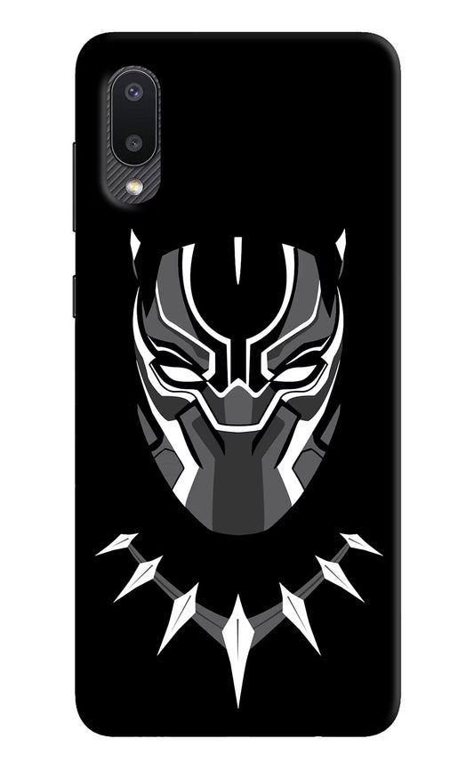 Black Panther Samsung M02 Hard Case Back Cover by Casekaro