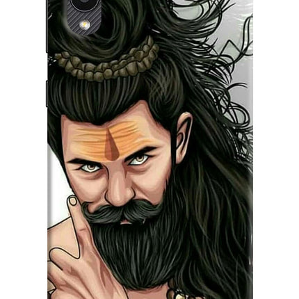 Mahadev Samsung M02 Hard Case Back Cover by Casekaro