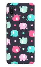 Elephants Samsung M02 Hard Case Back Cover by Casekaro
