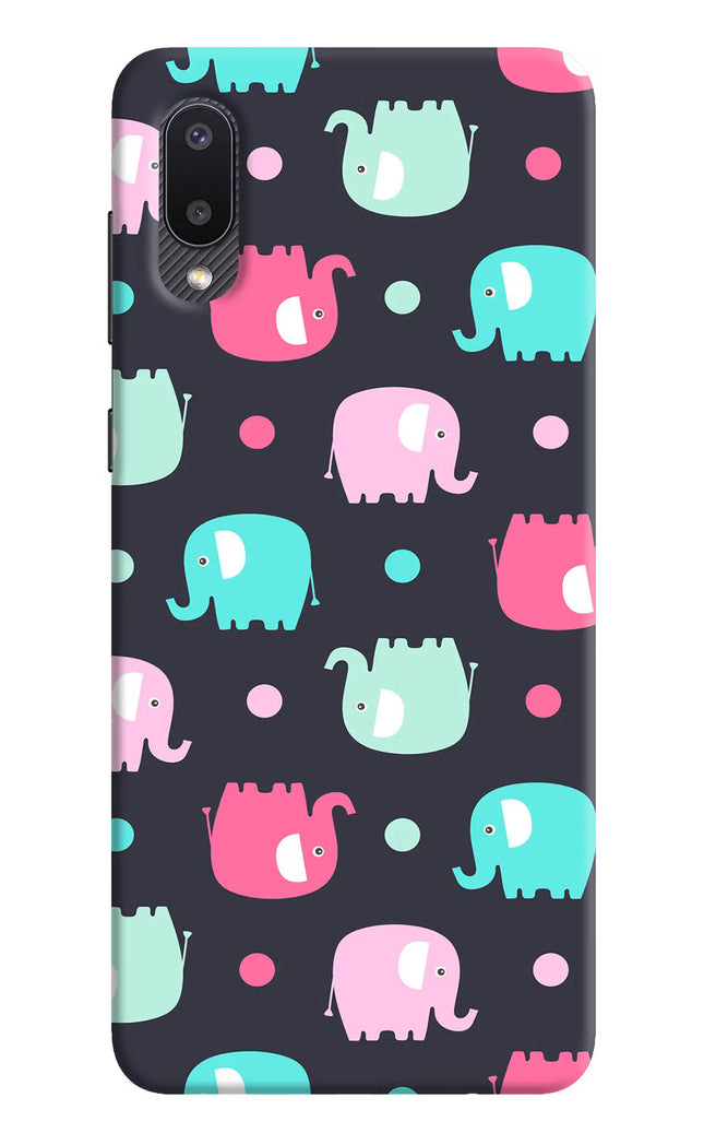 Elephants Samsung M02 Hard Case Back Cover by Casekaro