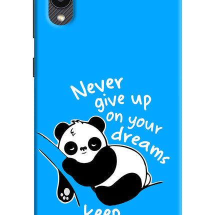 Keep Sleeping Samsung M02 Hard Case Back Cover by Casekaro