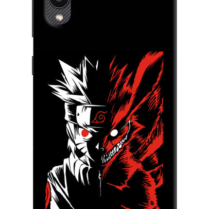 Naruto Two Face Samsung M02 Hard Case Back Cover by Casekaro